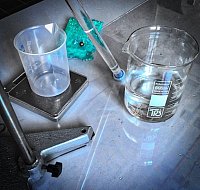 Aufbau des Versuch Rheologie