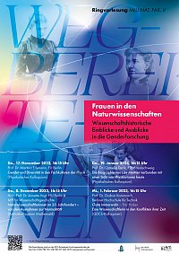 Wegbereiterinnen: Frauen in den Naturwissenschaften (Ringvorlesung Wintersemester 2022/23)