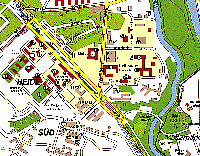 Lageplan Weinbergcampus