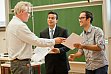 Award Ceremony of the Halle Young Polymer Scientists Scholarship 2014 
by the spokesman of Polymer Materials Science Prof. Dr. Jrg Kreler at Gustav-
Mie-Auditorium in Halle, July 10, 2014.