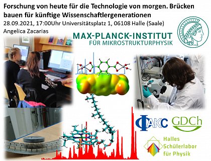 Gemeinsame Aktivitten von MPI und HaSP werden am 28. 9. 2021 um 17 Uhr vorgestellt.