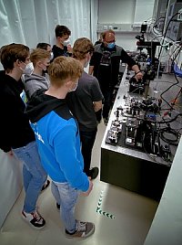 Eindruck von der LabTour - Photonics Lab