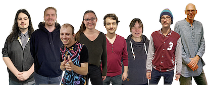 Das Team des Schlerlabors fr Physik